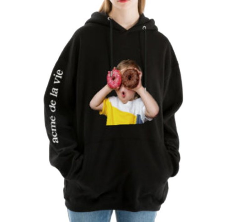 画像5: men's　baby boy＆Little girl Donut sweater hoodie sweatshirt  　ユニセッ クス男女兼用 ドーナツプリントスウェットフーディーパーカートレーナー　 (5)