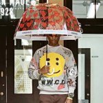 画像3: men's  high street smiley face  round neck pullover sweater sweatshirt　ユニセッ クス男女兼用 マイル&コミックプリントスウェットトレーナー　プルオーバ (3)