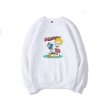 画像2: men'sComic Print Sweat Sweater　ユニセッ クス男女兼用 コミックプリントスウェットトレーナー　プルオーバ (2)