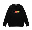 画像2: Women's Mickey Trainer Sweat Pullover sweater  ユニセックス男女兼用  ミッキースウェットトレーナー長袖セータープルオーバー　 (2)