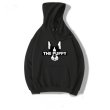 画像3: men's dog print hoodie trainer hoodie sweatshirt  　ユニセッ クス男女兼用 ドッグプリントスウェットフーディーパーカートレーナー　 (3)