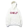 画像1: men's  Golf  Flower cherry Bomb sweater hooded pullover 　ゴルフロゴフーディーパーカープルオーバトレーナー　男女兼用 (1)