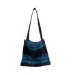 画像1: Woman’s  bag woolen tote bag large capacity Messenger bag plaid shoulder bagモコモココチェックトート メッセンジャーバッグ　ハンドバック (1)