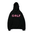 画像2: men's  Golf  Flower cherry Bomb sweater hooded pullover 　ゴルフロゴフーディーパーカープルオーバトレーナー　男女兼用 (2)