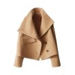 画像5: Women's  woolen short coat  Jacket ウールショートコート ジャケット ブルゾン　 (5)
