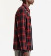 画像3: men'sZip-up check shirt blouson　ユニセッ クス男女兼用 ダブルジップアップチェックシャツ　ブルゾン (3)