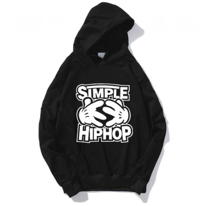 画像2: Unisex Men's street dance Hoodie Parker sweatshirt  ユニセックス 男女兼用 ヒップホップスウェットフーディーパーカー トレーナー　 (2)