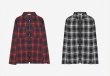 画像7: men'sZip-up check shirt blouson　ユニセッ クス男女兼用 ダブルジップアップチェックシャツ　ブルゾン (7)