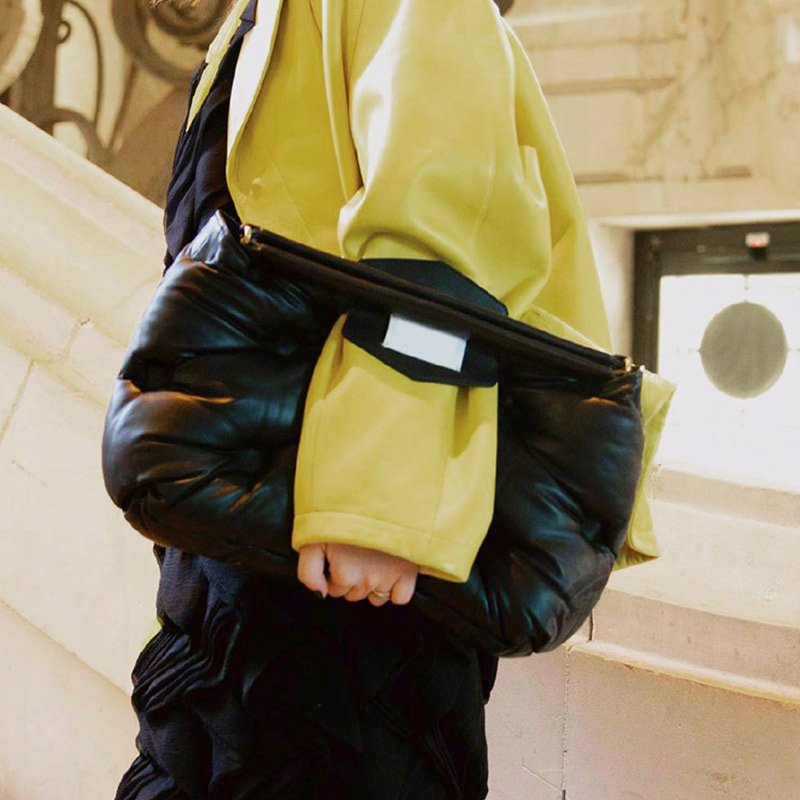 画像3: Woman’s  space cotton pillow bag hand shoulder Messenger bag handbag  ダウンクラッチ ショルダーバック メッセンジャーバッグ　ハンドバック (3)