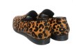 画像4: Men's horse hair leopard print British  business dress shoes loafers  豹柄レオパード柄ローファー スリッポンシューズ　スニーカー (4)