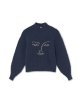 画像4: Women's  face line sweater pullover  ウールフェイスラインセーター  プルオーバー　 (4)