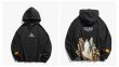 画像5: Unisex Men's Letter Prin tReligious painting Hooded Sweater Parkerユニセックス 男女兼用  ルネッサンスプリントスウェットパーカー トレーナー　 (5)