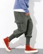 画像4:  Men's Sweat Hip Hop Loose Pants trousers pans　メンズスウェットヒップホップルーズパンツリラックスフィット カーゴパンツ　カジュアルパンツ  (4)