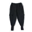 画像2:  Men's Sweat Hip Hop Loose Pants trousers pans　メンズスウェットヒップホップルーズパンツリラックスフィット カーゴパンツ　カジュアルパンツ  (2)
