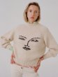 画像14: Women's  face line sweater pullover  ウールフェイスラインセーター  プルオーバー　 (14)