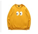 画像4: Unisex Men's Sweat trainer with eyeball pullover sweatshirt  ユニセックス 男女兼用  スウェット トレーナー　 (4)