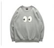 画像2: Unisex Men's Sweat trainer with eyeball pullover sweatshirt  ユニセックス 男女兼用  スウェット トレーナー　 (2)