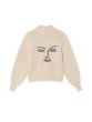 画像15: Women's  face line sweater pullover  ウールフェイスラインセーター  プルオーバー　 (15)