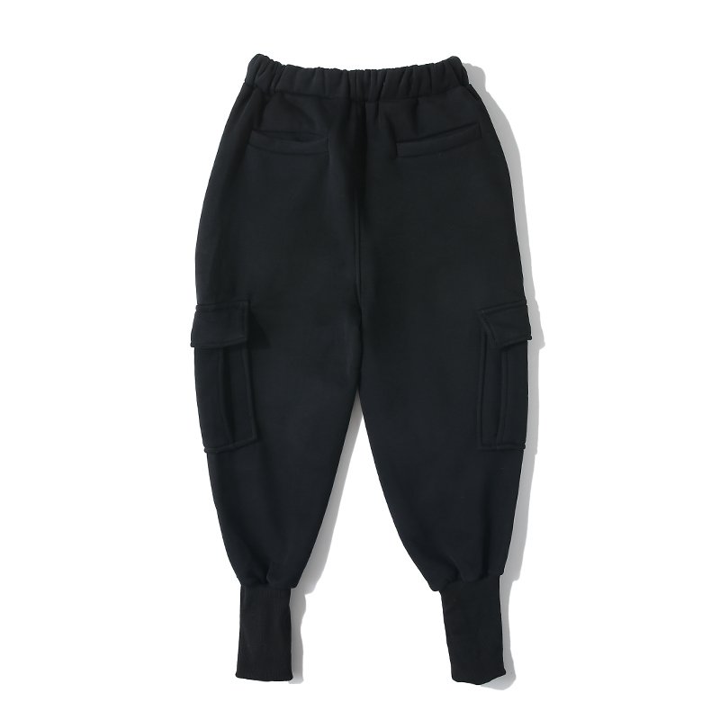 画像10:  Men's Sweat Hip Hop Loose Pants trousers pans　メンズスウェットヒップホップルーズパンツリラックスフィット カーゴパンツ　カジュアルパンツ  (10)