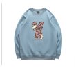 画像7: Unisex Men's Leopard print Mickey pullover sweatshirt  ユニセックス 男女兼用  レオパードミッキースウェット トレーナー　 (7)