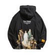 画像2: Unisex Men's Letter Prin tReligious painting Hooded Sweater Parkerユニセックス 男女兼用  ルネッサンスプリントスウェットパーカー トレーナー　 (2)