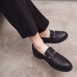 画像5: Men's Loafers with star studs, slip-ons business dress shoes loafers  スター星スタッズ付きローファー スリッポンシューズ　 (5)