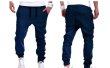 画像4:  Men's long straight jeans men s trousers casual pantsメンズジョガーチノパンツ カーゴパンツ カジュアルパンツ  (4)