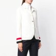 画像2: women's contrast color stripe stiff type double-sided knit jacket   コントラストカラーライン入りニットジャケット (2)