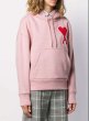 画像4: Unisex Men's simple plus fleece shirt embroidery big love classic hooded sweater  Parker　ユニセックス 男女兼用  ハートエンブレム付きスウェットフーディーパーカー トレーナー　 (4)