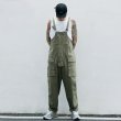 画像9:  Men's overalls lovers loose straight pocket casual trousers jumpsuit   メンズオーバーオールルーズストレートポケットジャンプスーツパンツ  (9)