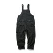 画像4:  Men's overalls lovers loose straight pocket casual trousers jumpsuit   メンズオーバーオールルーズストレートポケットジャンプスーツパンツ  (4)