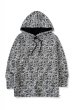 画像4: Unisex Men's side zipper trend snowflake casual loose pullover hoodie  Parker　ユニセックス 男女兼用 サイドジッパースノーフレークルーズプルオーバーパーカーセーター  (4)