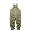 画像1:  Men's overalls lovers loose straight pocket casual trousers jumpsuit   メンズオーバーオールルーズストレートポケットジャンプスーツパンツ  (1)