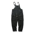 画像2:  Men's overalls lovers loose straight pocket casual trousers jumpsuit   メンズオーバーオールルーズストレートポケットジャンプスーツパンツ  (2)