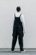 画像11:  Men's overalls lovers loose straight pocket casual trousers jumpsuit   メンズオーバーオールルーズストレートポケットジャンプスーツパンツ  (11)