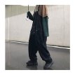 画像5:  Men's overalls lovers loose straight pocket casual trousers jumpsuit   メンズオーバーオールルーズストレートポケットジャンプスーツパンツ  (5)