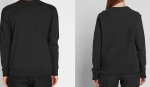 画像3:  men 's  men and women Electric shock Snoopy minimalist linear drawing illustrator art trainerround neck  sweater ユニセックス男女兼用 感電ビリビリスヌーピースウェット　トレーナー (3)