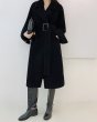 画像6: Women's sheep shearling Fur Coat リアルシープスキンシャーリングファーロングコート (6)