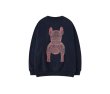 画像18:  men's  men and women round neck Bulldog Print sweatshirt sweater ユニセックス男女兼用 ブルドックプリントスウェット　トレーナー (18)