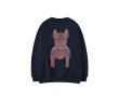 画像13:  men's  men and women round neck Bulldog Print sweatshirt sweater ユニセックス男女兼用 ブルドックプリントスウェット　トレーナー (13)