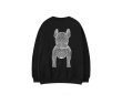 画像17:  men's  men and women round neck Bulldog Print sweatshirt sweater ユニセックス男女兼用 ブルドックプリントスウェット　トレーナー (17)