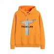 画像1:  men's  men and women round neck thug life Hoodie Parkersweatshirt sweater ユニセックス男女兼用 キリストプリントフーディーパーカースウェット　トレーナー (1)