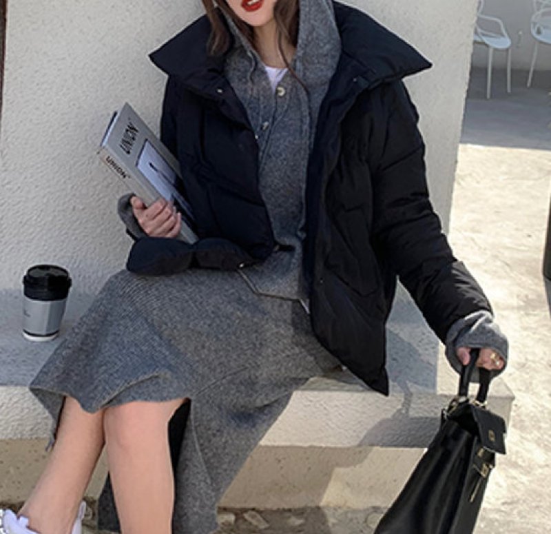 画像6: Women's irregular white duck down jacket coat  イレギュラー変形ダウンコート ジャケット (6)