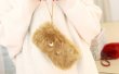 画像7: Woman’s  fur Handle Zipper eyeball Clutch Bag Mobile Phone Bag  アイボール付きファークラッチトート バッグ  (7)