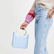 画像4: Woman’s Acrylic portable retro crocodile pattern bag Bucket Bags クロコダイルパターンレザーバケッバッグ トート ショルダークロスボディーバッグ  (4)