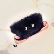 画像10: Woman’s  fur Handle Zipper eyeball Clutch Bag Mobile Phone Bag  アイボール付きファークラッチトート バッグ  (10)