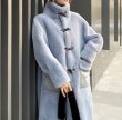 画像8: Women's sheep shearling Sheepsiad long duffel coat ソフトウールシープシアドロングコダッフコート (8)