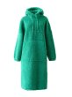 画像5:  Women's  long- Over Size Loose Hooded Sweater dress coat ひざ下ロング丈オーバーサイズフーディードレス　ワンピース　コート (5)