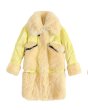 画像1: Women's Real Sheep Fur Real Fur Down Coat  リアルシープファーリアルファーダウンコート ロングコート (1)