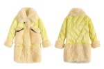 画像5: Women's Real Sheep Fur Real Fur Down Coat  リアルシープファーリアルファーダウンコート ロングコート (5)